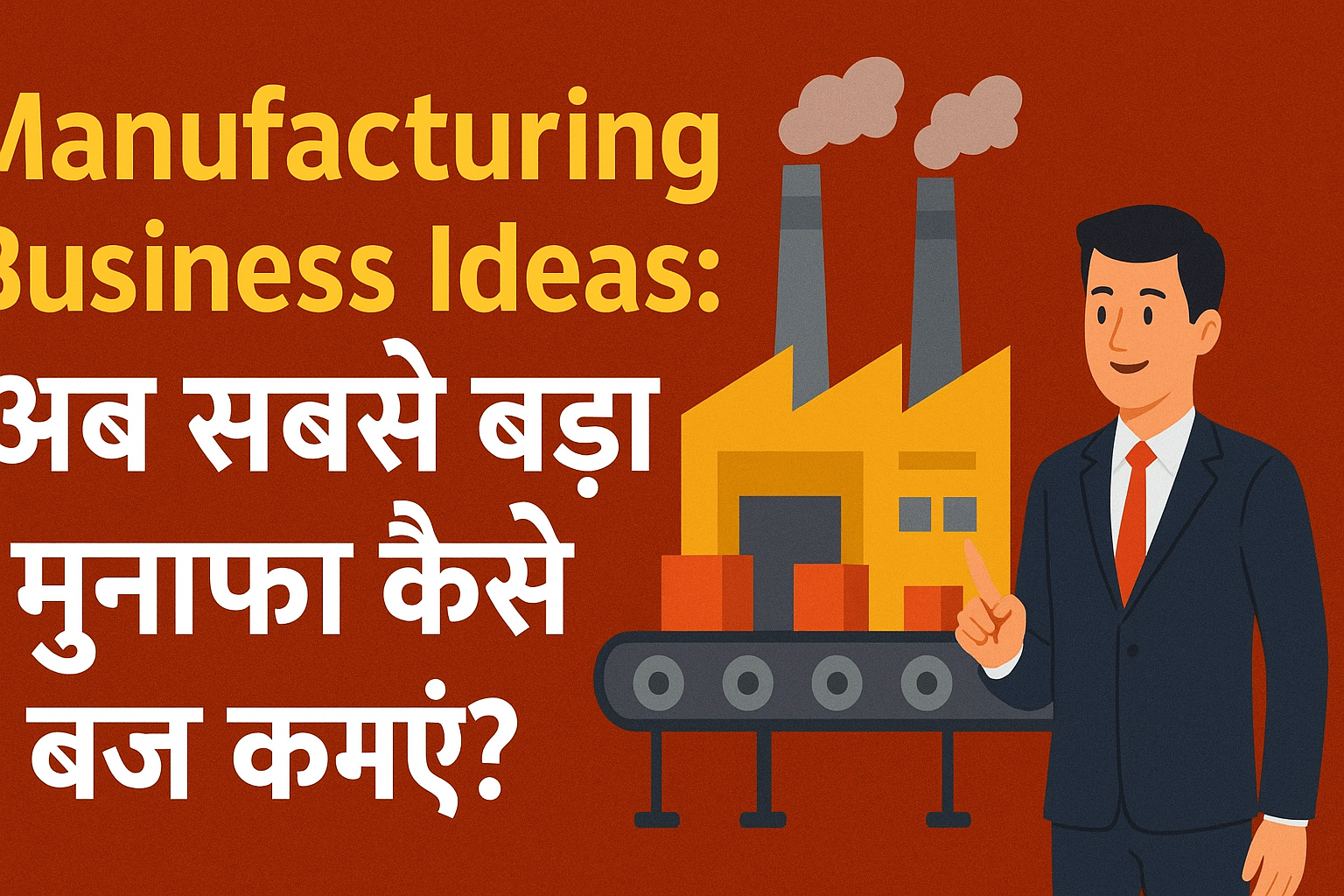 manufacturing business ideas