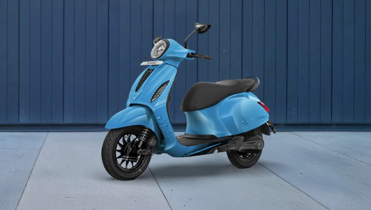 Bajaj Chetak Electric Scooter with 3 kWh Battery, 153 km Range and Modern Design