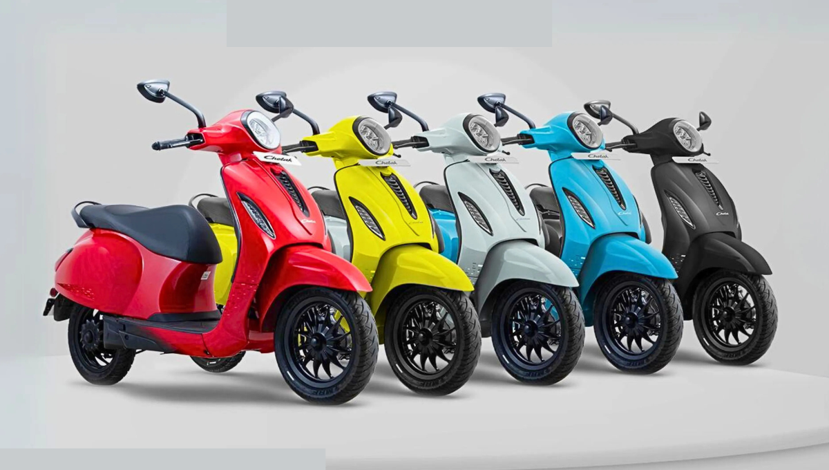Bajaj Chetak Electric Scooter with 3 kWh Battery