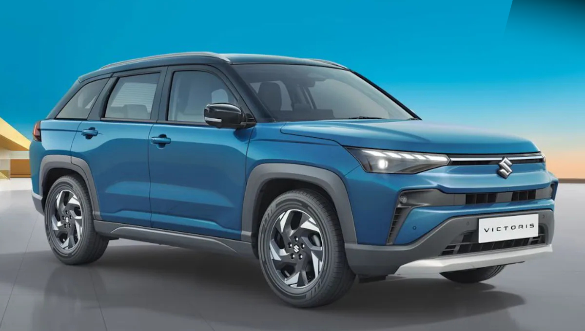 Maruti Suzuki Victoris 2025 1.5L hybrid engine close-up with AWD option