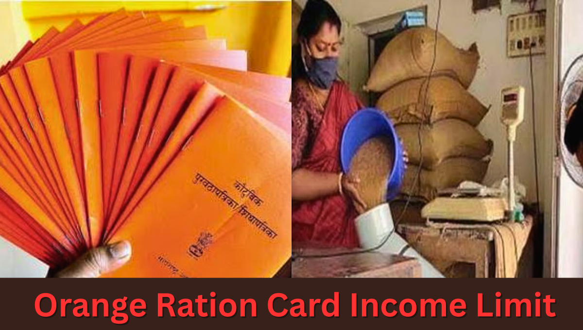 Orange Ration Card Income Limit