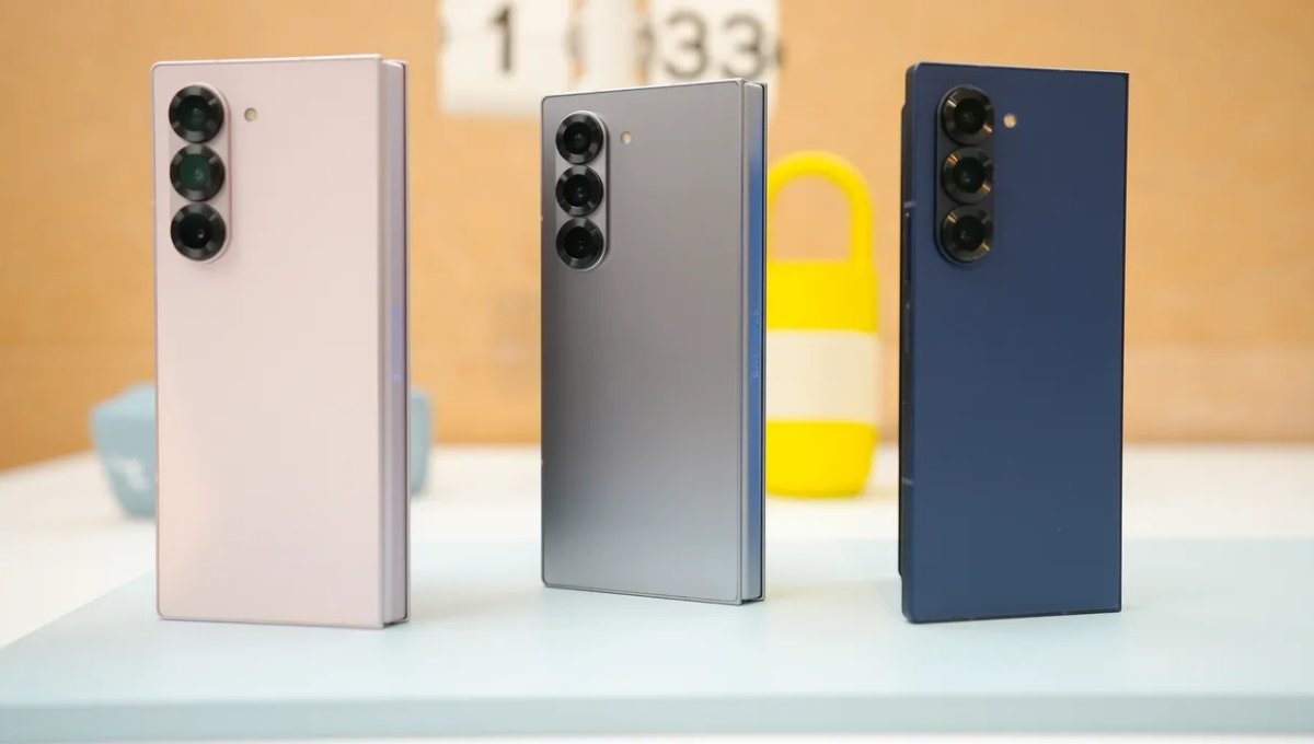 Samsung Galaxy Z Fold 6 with AI & triple camera setup