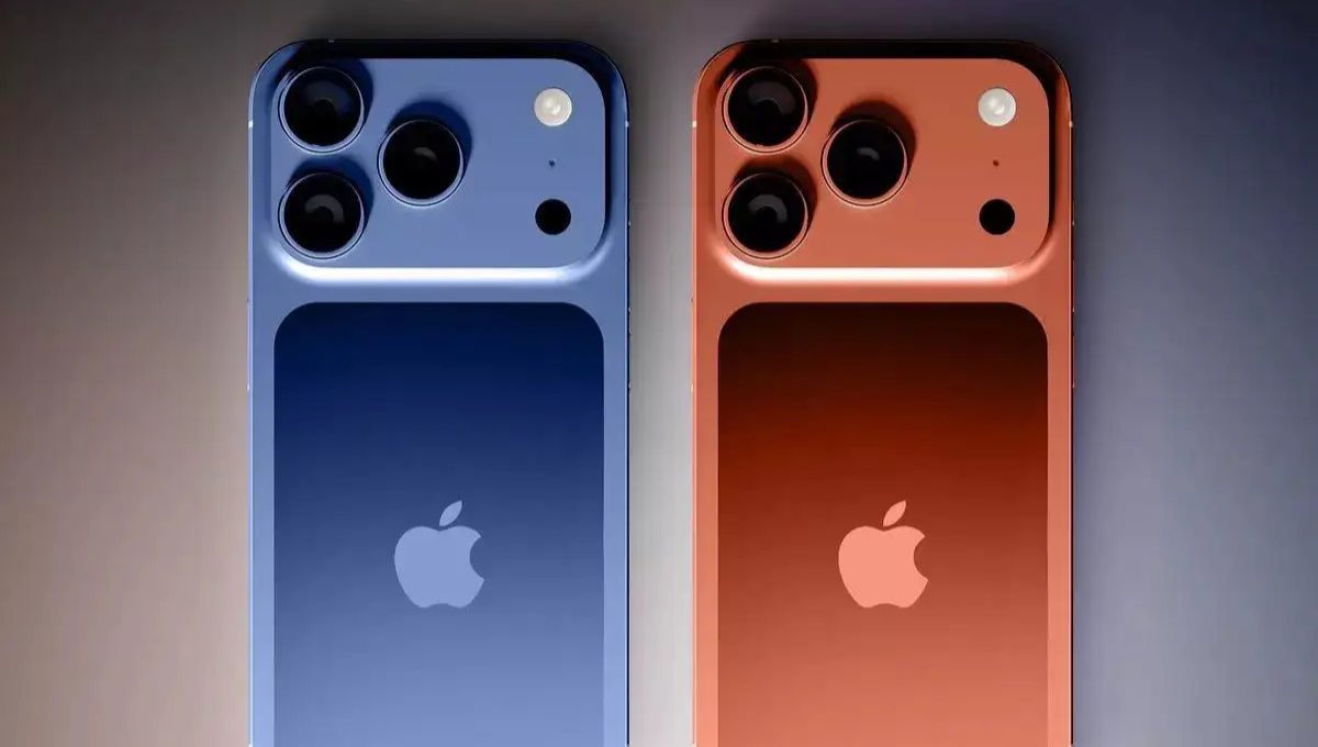 Apple iPhone 17 Pro स्मार्टफोन 48MP ट्रिपल कैमरा और स्टाइलिश डिजाइन के साथ।