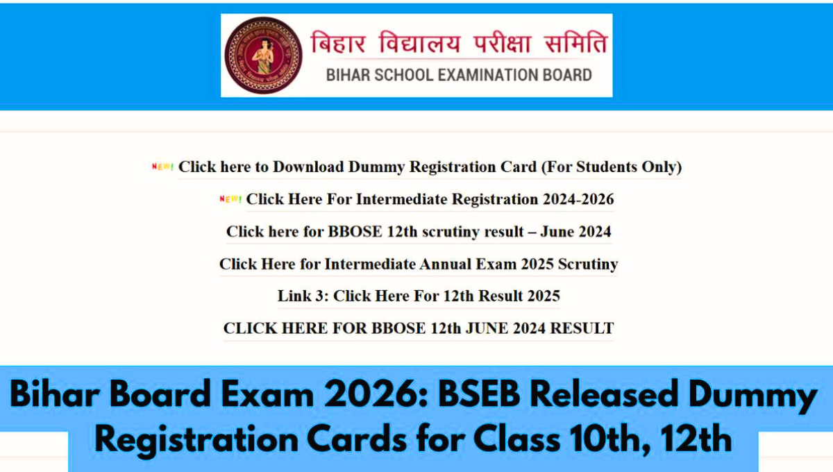 BSEB 10th & 12th Exam 2026 की तैयारी और तारीखें दिखाता छात्र।