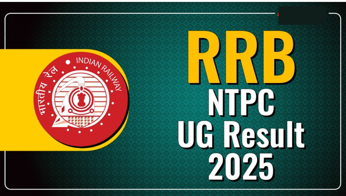 RRB NTPC UG Result 2025 मेरिट लिस्ट और कट ऑफ चेक करते हुए उम्मीदवार का स्क्रीन दिखता हुआ
