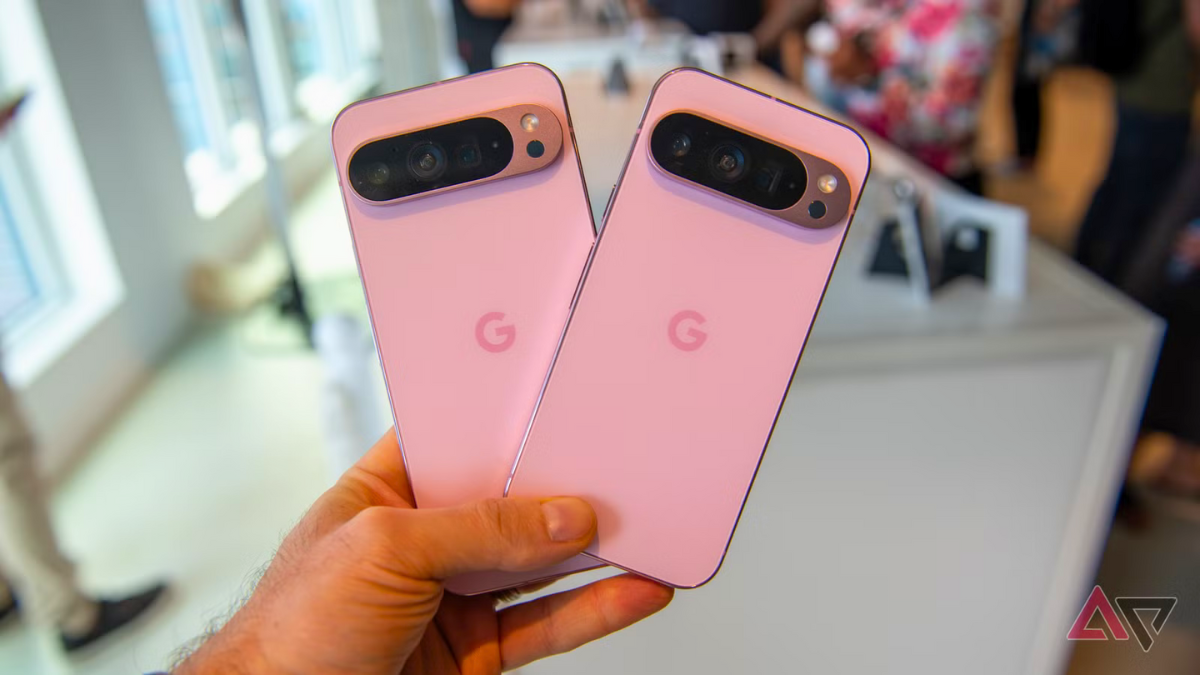 Google Pixel 9 Pro smartphone with AI camera, premium design and OLED display