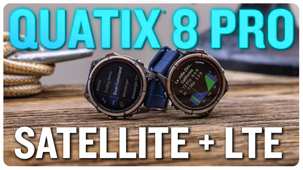 Garmin Quatix 8 Pro मरीन GPS स्मार्टवॉच AMOLED डिस्प्ले और inReach सैटेलाइट फीचर्स के साथ